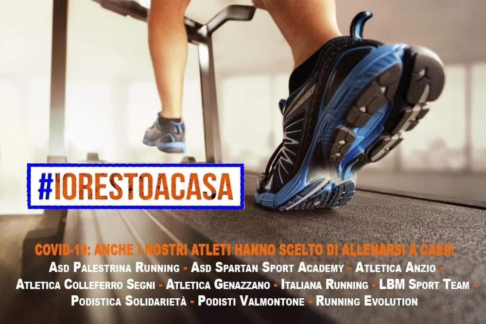 #iorestoacasa | ASD Palestrina Running