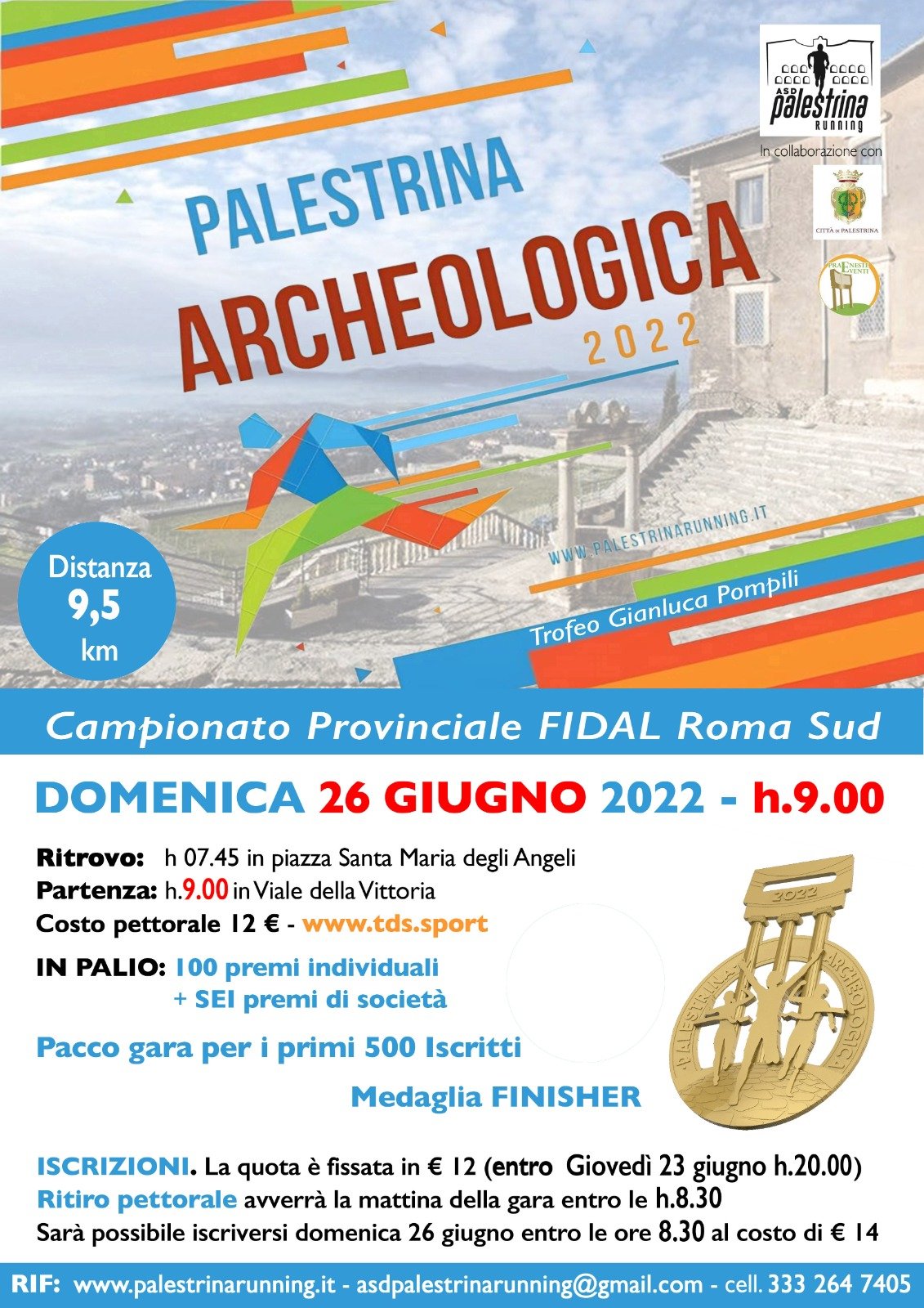 Palestrina Archeologica 2022 | Palestrina Running